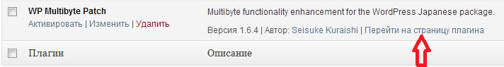 Плагин WP Multibyte Patch Плагин WP Multibyte Patch